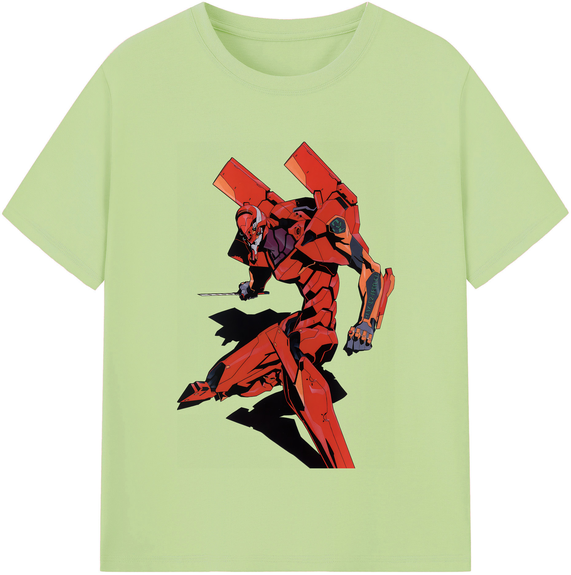 （画像用） EVA 新世紀エヴァンゲリオン 綿100％半袖Tシャツ（フロントプリント）